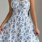 Vestido Boho Corto Floral Tirantes Finos Sin Mangas
