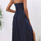 Vestido Boho De Lunares Tirantes Finos Sin Mangas