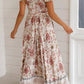 Vestido Boho Largo De Encaje Maxi Manga Larga Estilo Western Elegante