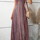 Vestido Boho Largo Estampado Étnico Tirantes Finos